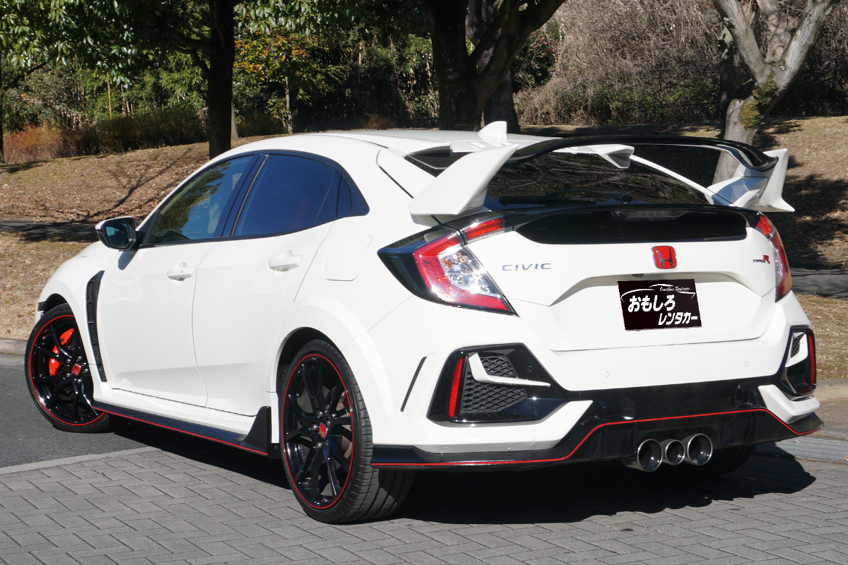 CIVIC typeR(FK8) ① / Sports car open car specialized for rental cars  OMOSHIRO RENT-A-CAR