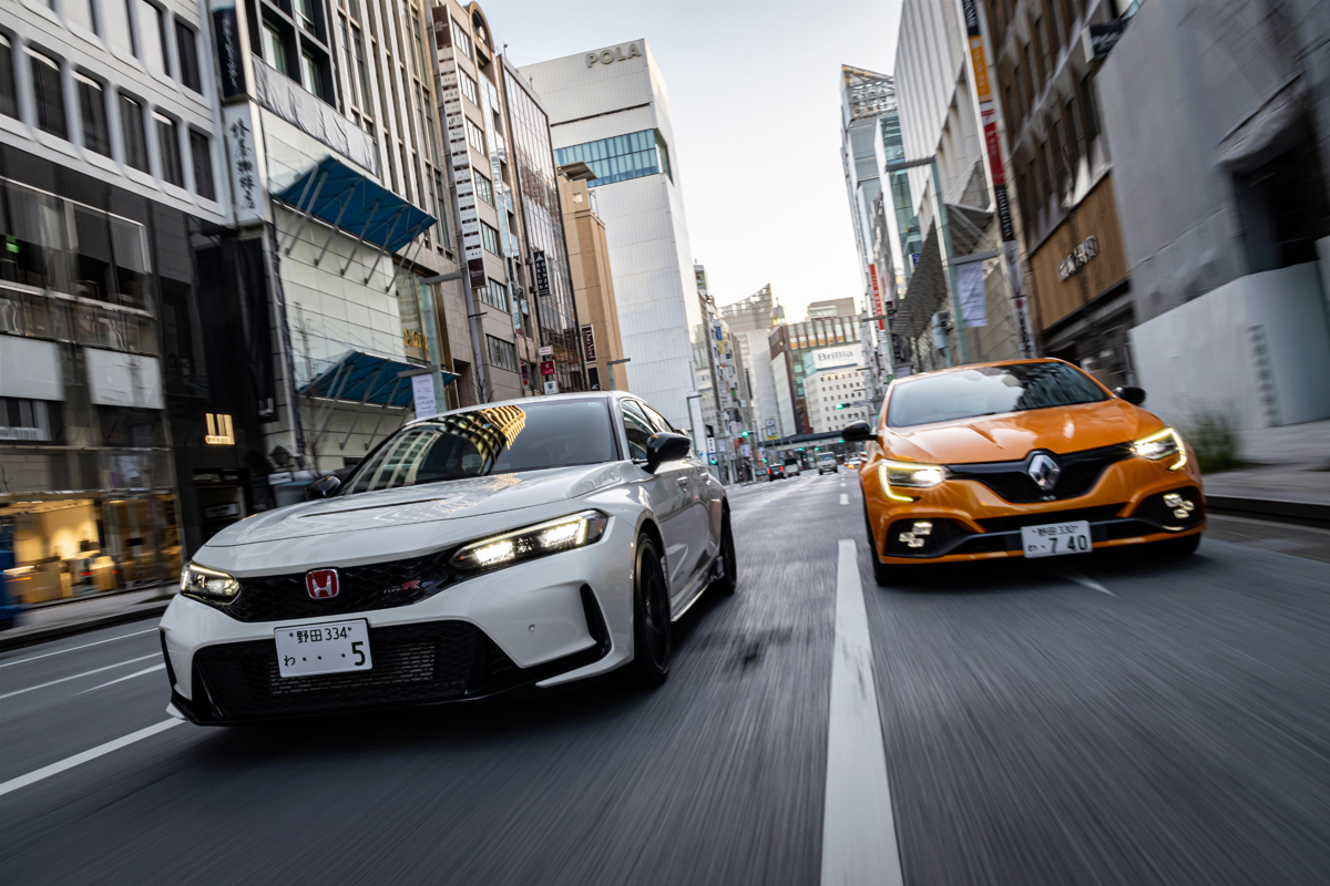 CIVIC typeR(FK8) ① / Sports car open car specialized for rental cars  OMOSHIRO RENT-A-CAR