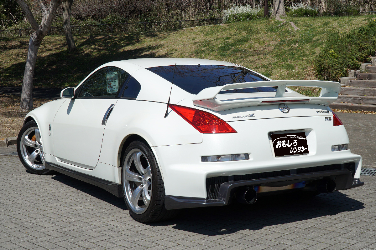 FAIRLADY Z 380ＲＳ 〈Z33 〉 / Sports car open car specialized for rental cars  OMOSHIRO RENT-A-CAR