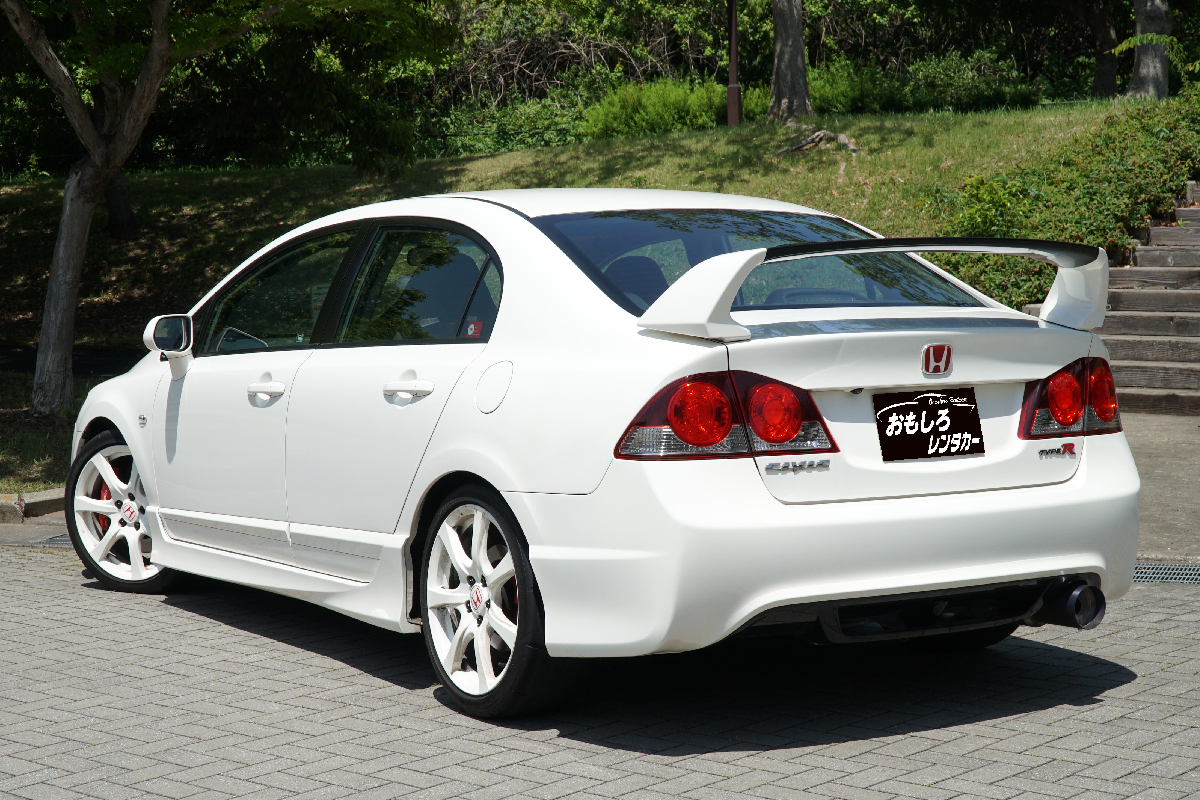 CIVIC typeR(FK8) ① / Sports car open car specialized for rental cars  OMOSHIRO RENT-A-CAR