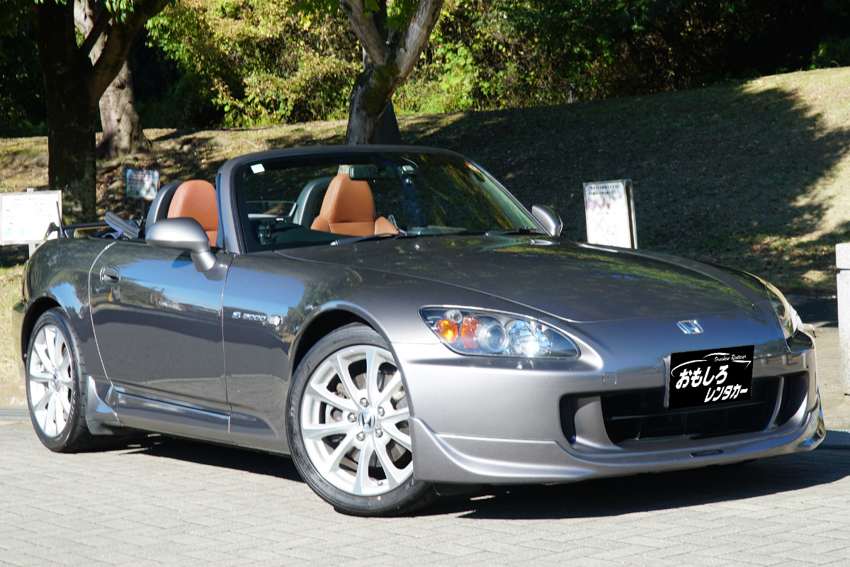 ホンダ S2000 純正 ハードトップ キャッチ有 ムーンロックメタリック S2000 〈ムーンロックM〉 / レンタカーならスポーツカーオープンカー